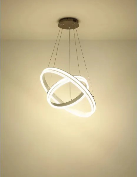 Globo 67377-60H - Pendul LED dimmabil pe cablu FRANCINE LED/60W/230V+telecomandă