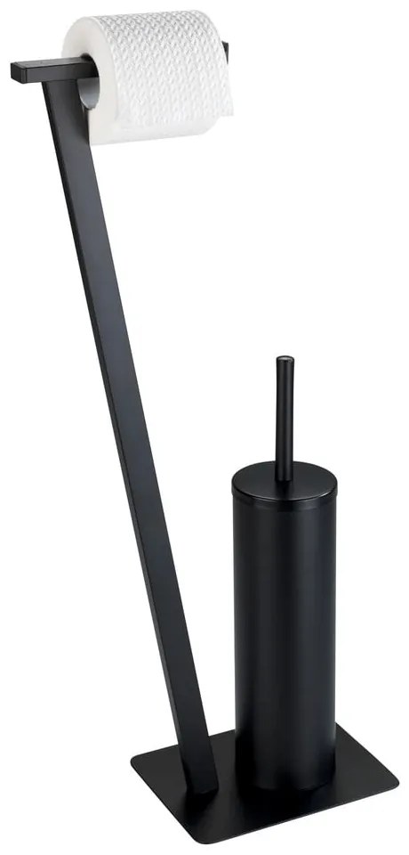 Suport pentru toaletă Wenko Lirio, negru