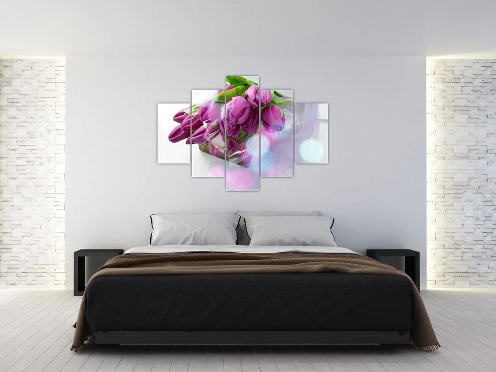 Tablou - buchet de lalele (150x105 cm)