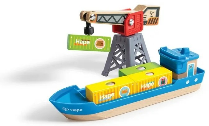 Hape Calea ferată - Port cu încărcare șidescărcare