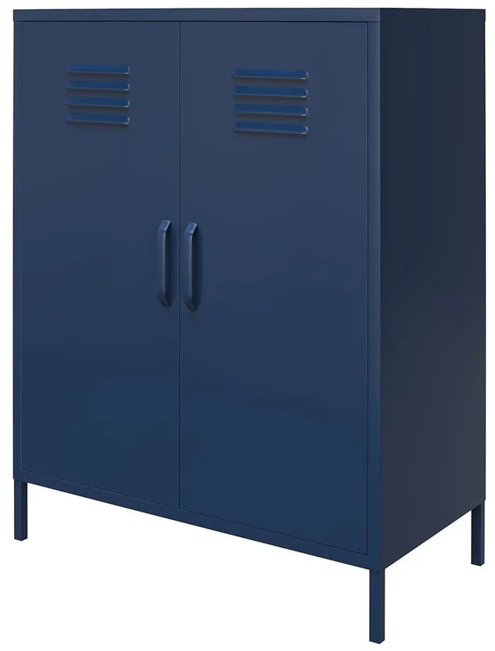 Dulap metalic albastru 80x102 cm Bradford - Queer Eye