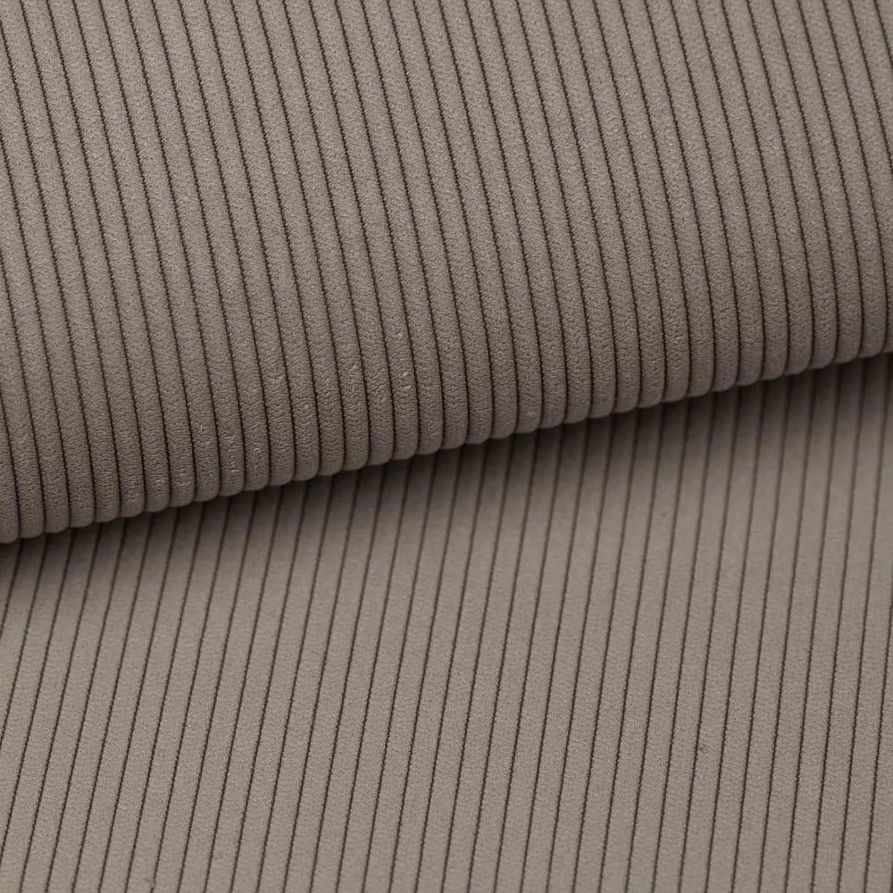 Pat dublu tapițat taupe cu saltea / somieră 180x200 cm Noira Slim - Bonami Selection