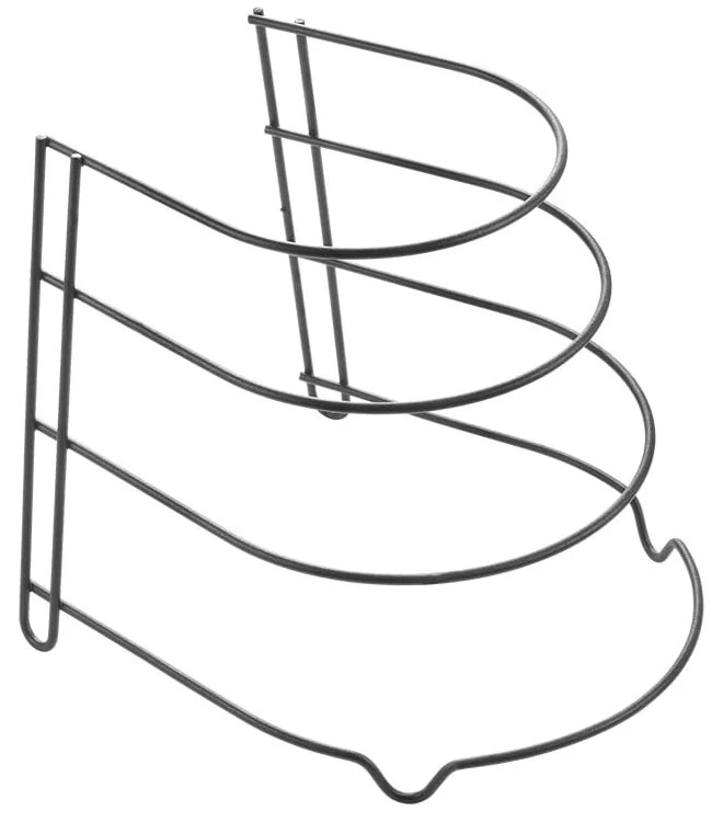 Suport pentru tigăi Metaltex Canyon Lava, negru