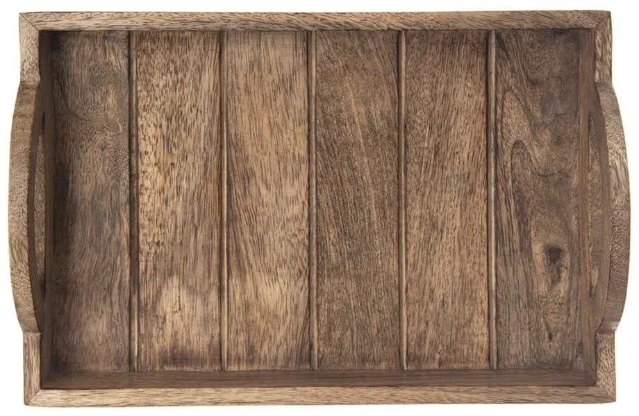 Tavă de servit de servire din lemn 20.5x30.5 cm Mango – Orion