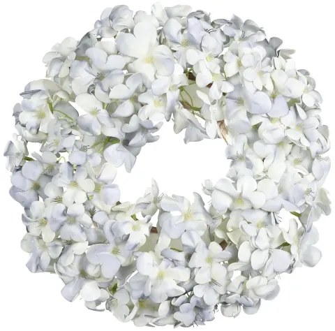 Coroniță de flori artificială Eglo 428206 SOLVANG d. 35 cm albastru