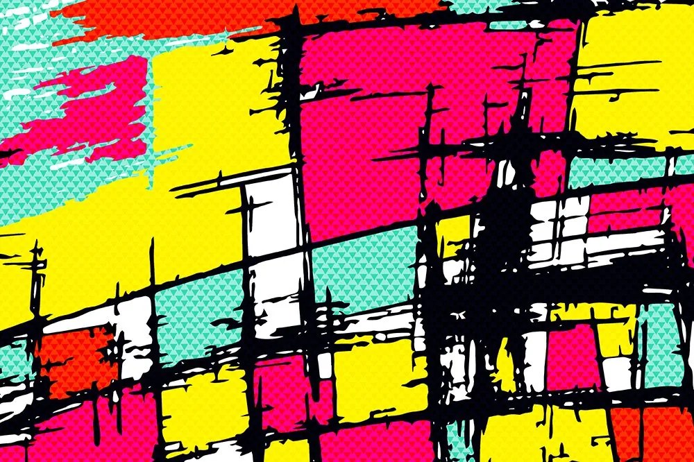 Tapet pop-art tineresc