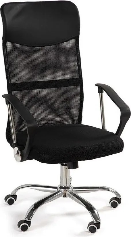 Scaun de birou negru tapițat Arco – Bonami Essentials