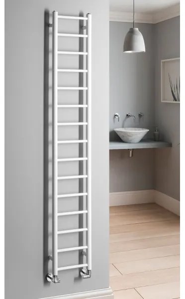 Radiator pentru baie Sapho DINA, 335 W, 30 x 174 cm, alb