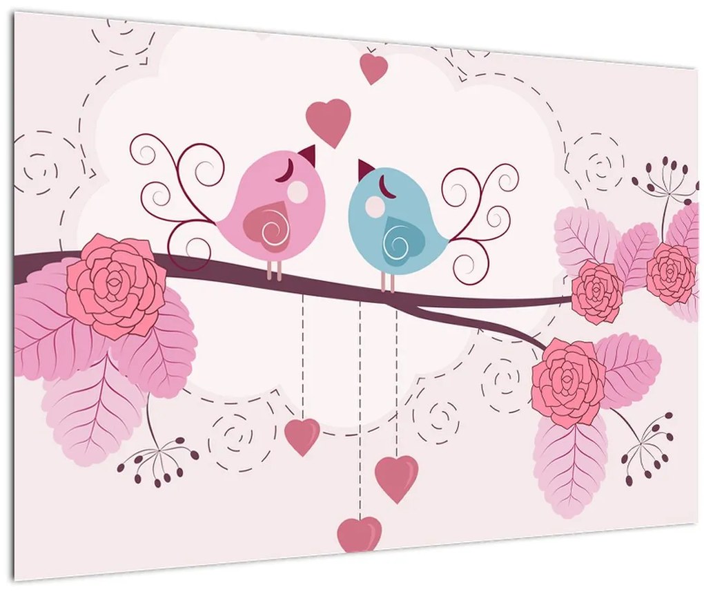 Tablou - Timpul de iubire (90x60 cm)