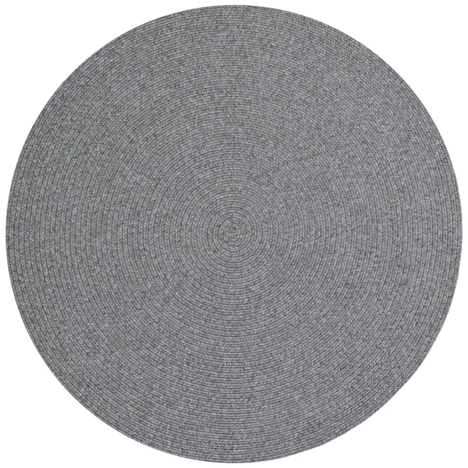 Covor gri rotund de exterior ø 200 cm - NORTHRUGS