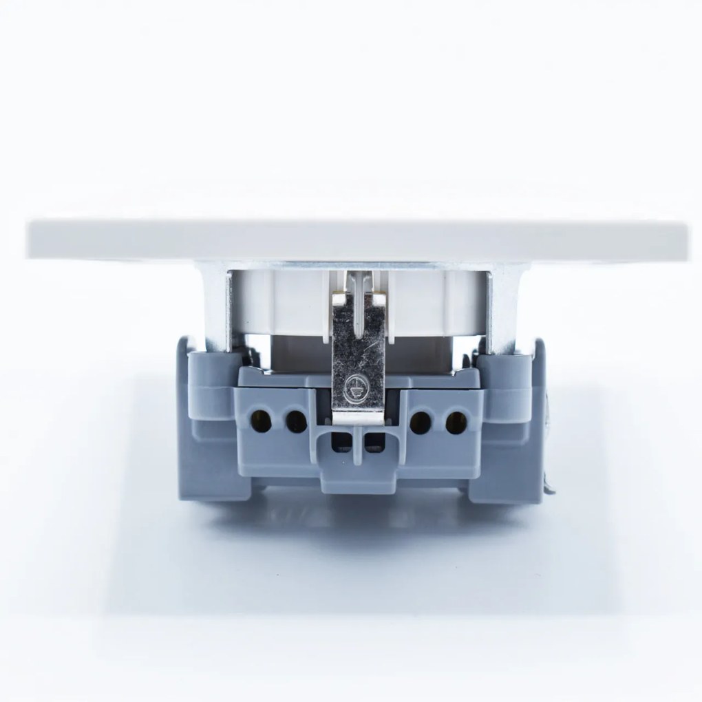 Priza simpla cu impamantare Arkedia Panasonic, ST, alba