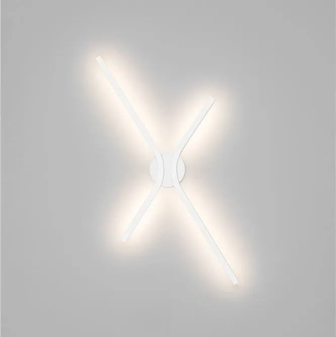 Aplica de perete LED CCT design modern AKRO alb