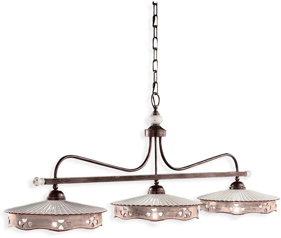 Lustra clasica realizata manual din ceramica ALESSANDRIA