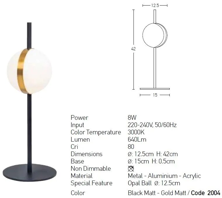 Veioza LED moderna design deosebit Roxie