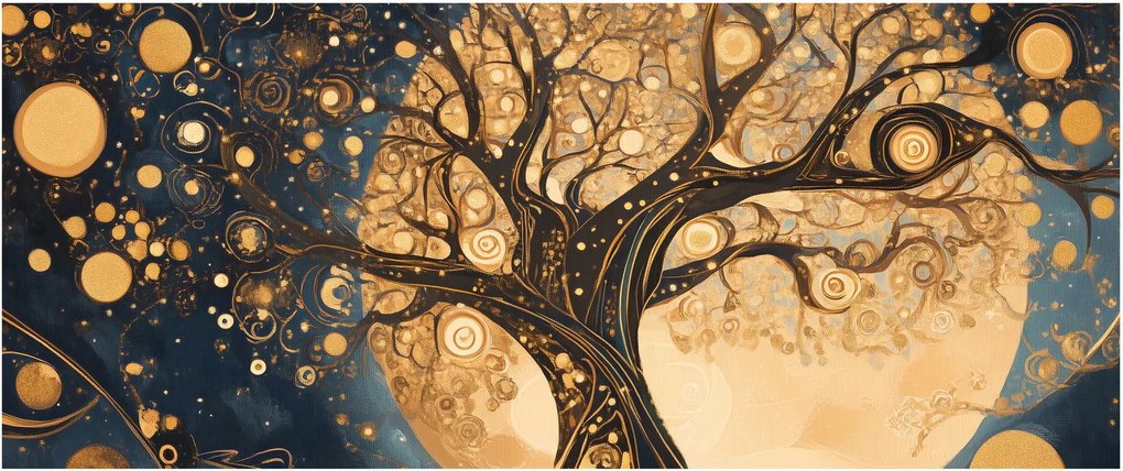 Tablou – Arbore suprarealist (120x50 cm)