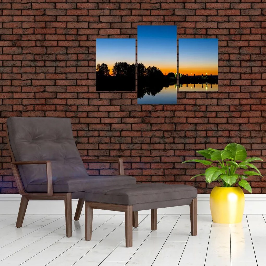 Tablou cu apus de soare (90x60 cm)