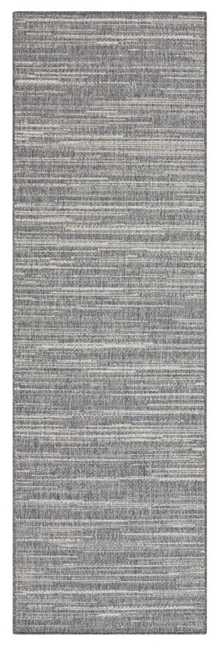 Covor de exterior gri de tip traversă 250x80 cm Gemini - Elle Decoration