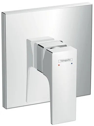 Baterie dus Hansgrohe Metropol montaj incastrat, crom - 32565000