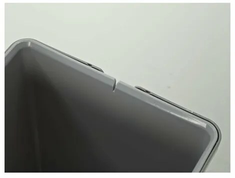 Coș de plastic Elletipi cu mânere 12 l, gri, 12 l