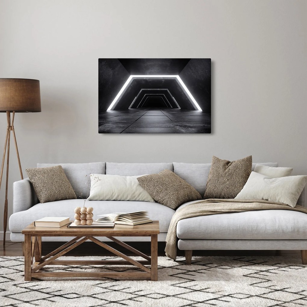 Tablou - Tunel futurist (90x60 cm)