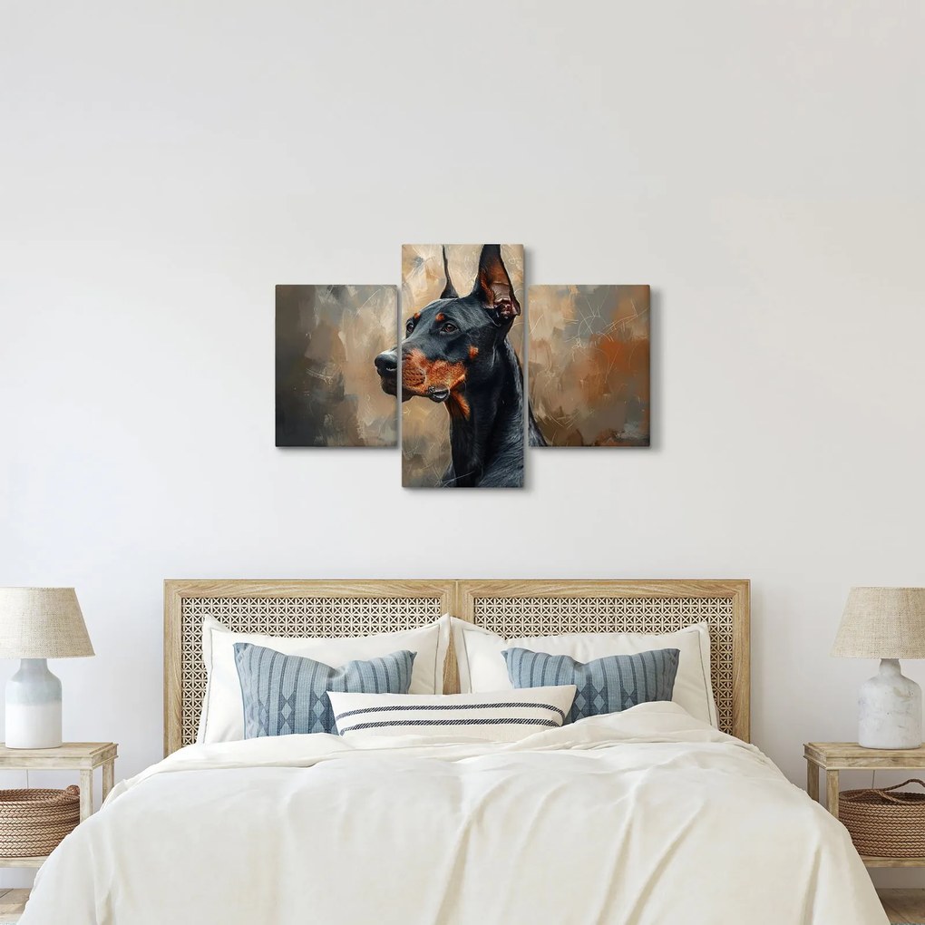 Tablou - Portretul lui Dobrman (90x60 cm)