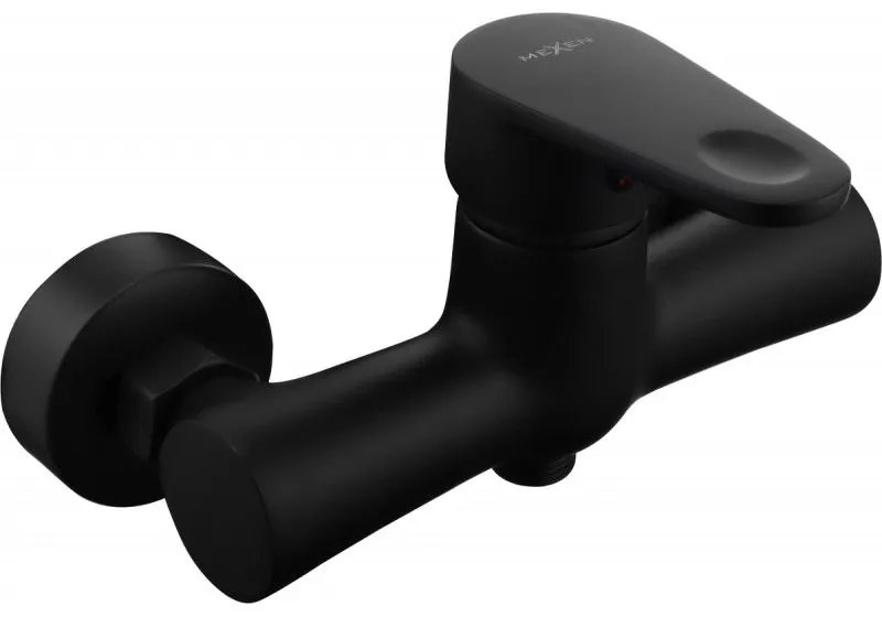 Mexen Kama baterie duș, neagră - 72540-70