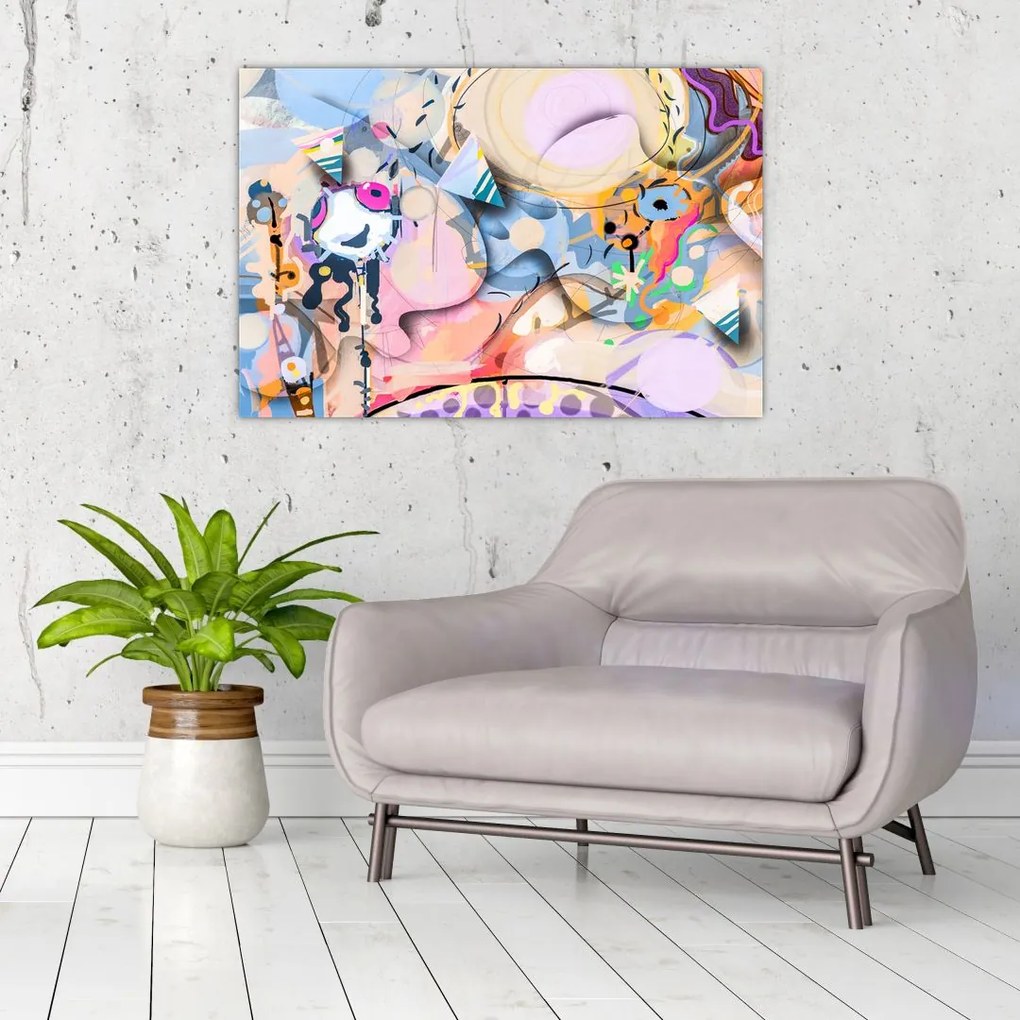 Tablou - Abstracție de basm (90x60 cm)