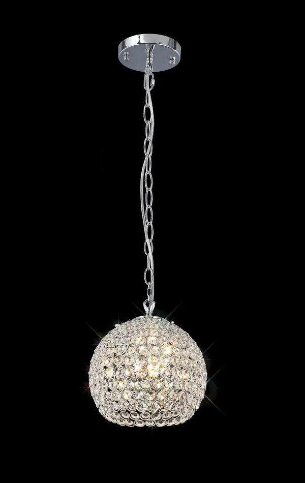 Mantra CRYSTAL 4600 pendul cu 1 braț  sticlă   3xG9 max. 40W   IP20