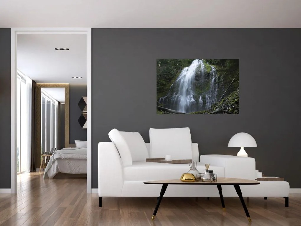 Tablou cu cascadă (90x60 cm)