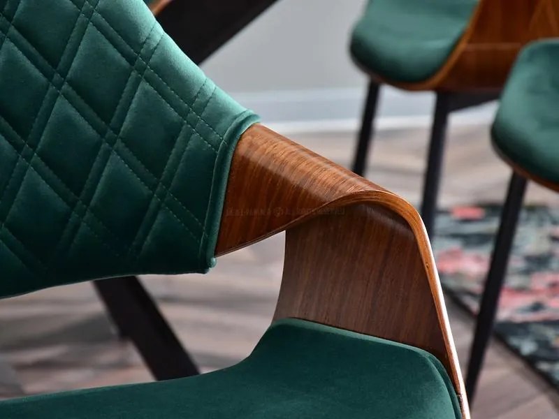 Scaun Rolf K (verde + negru). 1111259