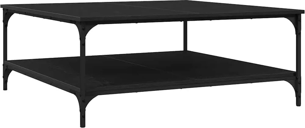 vidaXL Masă de cafea Stejar negru 100 x 100 x 40 cm Lemn compozit
