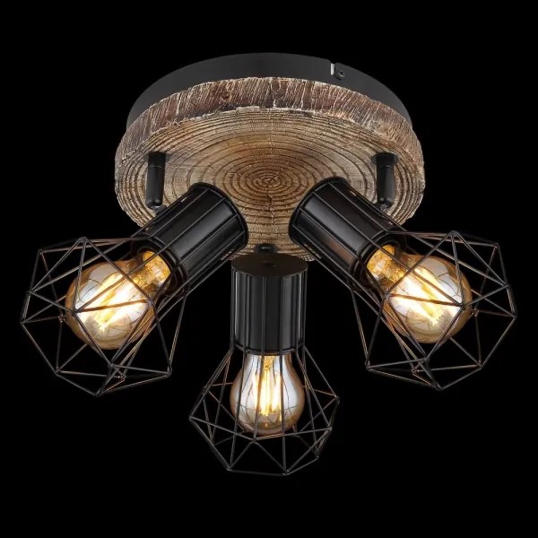 Spot PRISKA 3xE27/60W/230V Globo 54017W-3