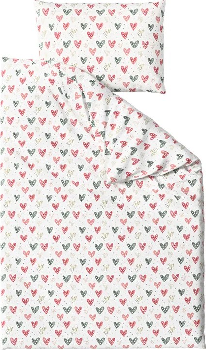 Lenjerie de pat din polibumbac CUPIDA cu model Dimensiune lenjerie de pat: 70 x 90 cm | 140 x 200 cm