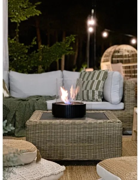 Șemineu BIO Planika Lotus 35,3x25,1 cm 2,5kW