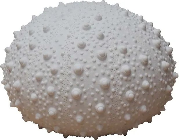 Lampa de masa, alba, din rasina, Urchin