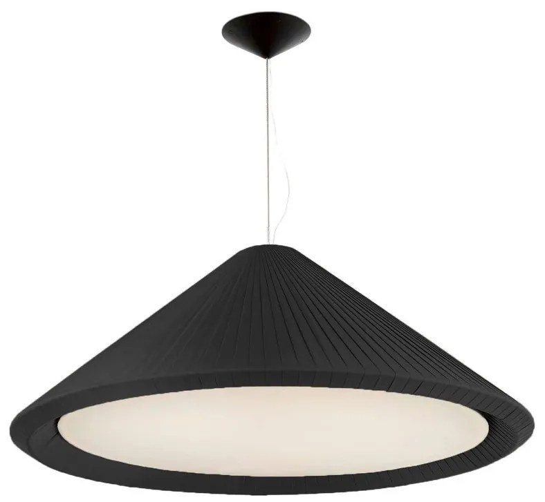 Lustra XXL suspendata design decorativ SAIGON IN 130cm Black
