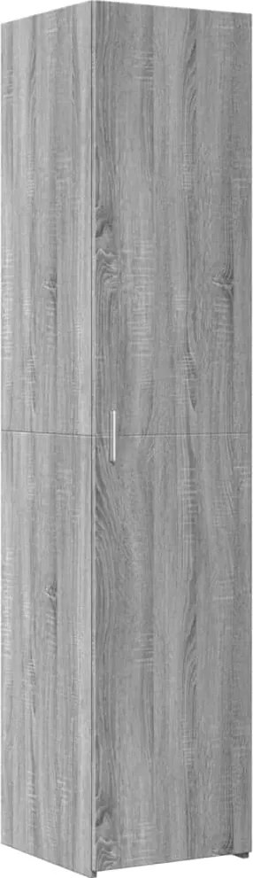 vidaXL Dulap înalt, gri sonoma, 40x42,5x185 cm, lemn prelucrat