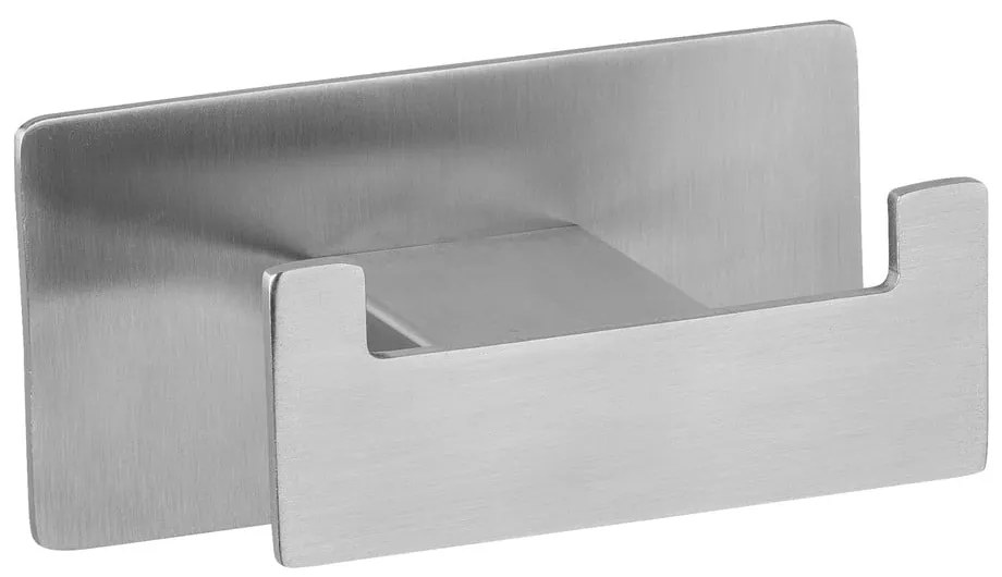 Cârlig argintiu mat autoadeziv din oțel inoxidabil Genova – Wenko