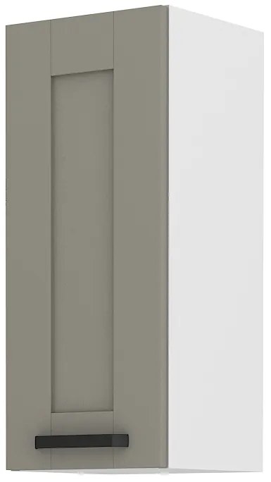 Dulap superior de bucătărie Lucid 30 G 72 1F (claygrey + alb). 1045449
