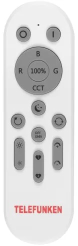 Plafonieră LED RGBW Telefunken 309602TF LED/18W/230V 2700-6500K Wi-Fi Tuya