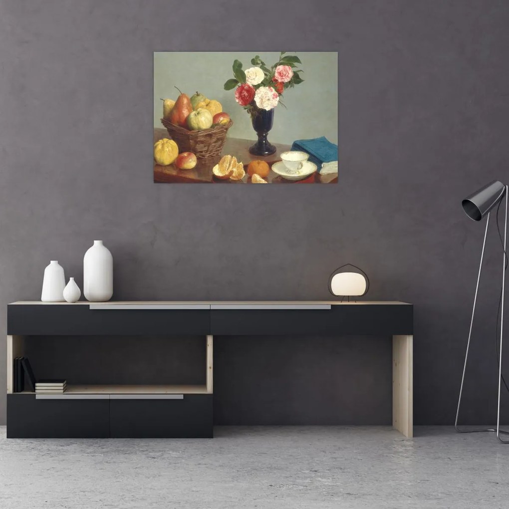 Tablou - Henri Fantin-Latour, Still  Life, reproducere (70x50 cm)