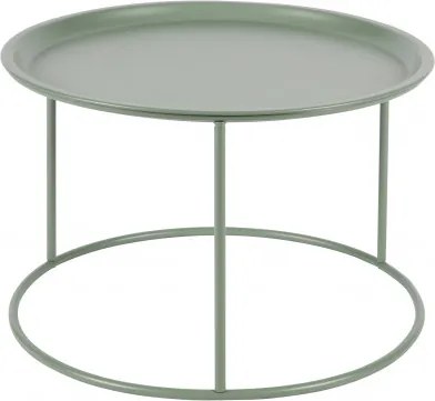 Masuta de cafea rotunda din metal Ivar 37,5x56x56 cm gri