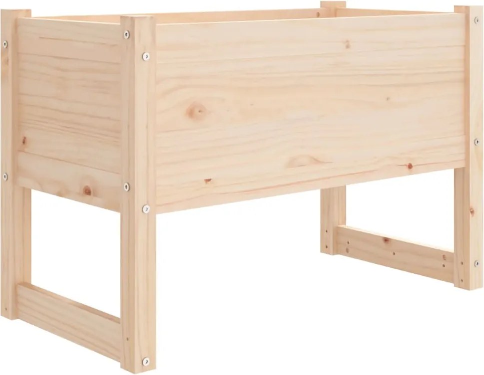 vidaXL Jardinieră, 78x40x52 cm, lemn masiv de pin