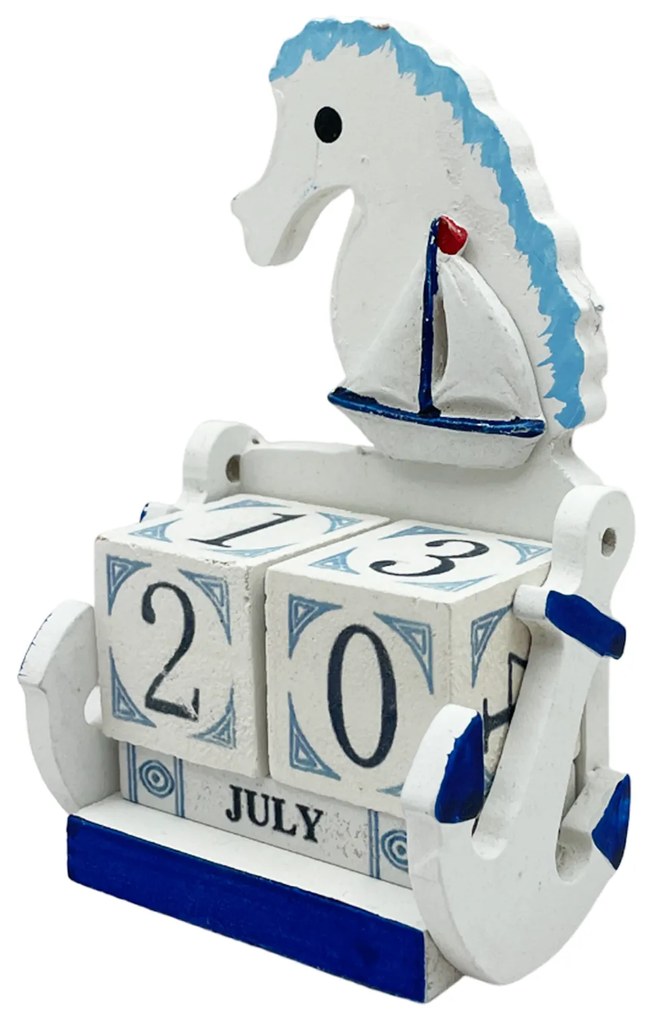 Calendar perpetuu de birou NAUTICAL, 7x12cm