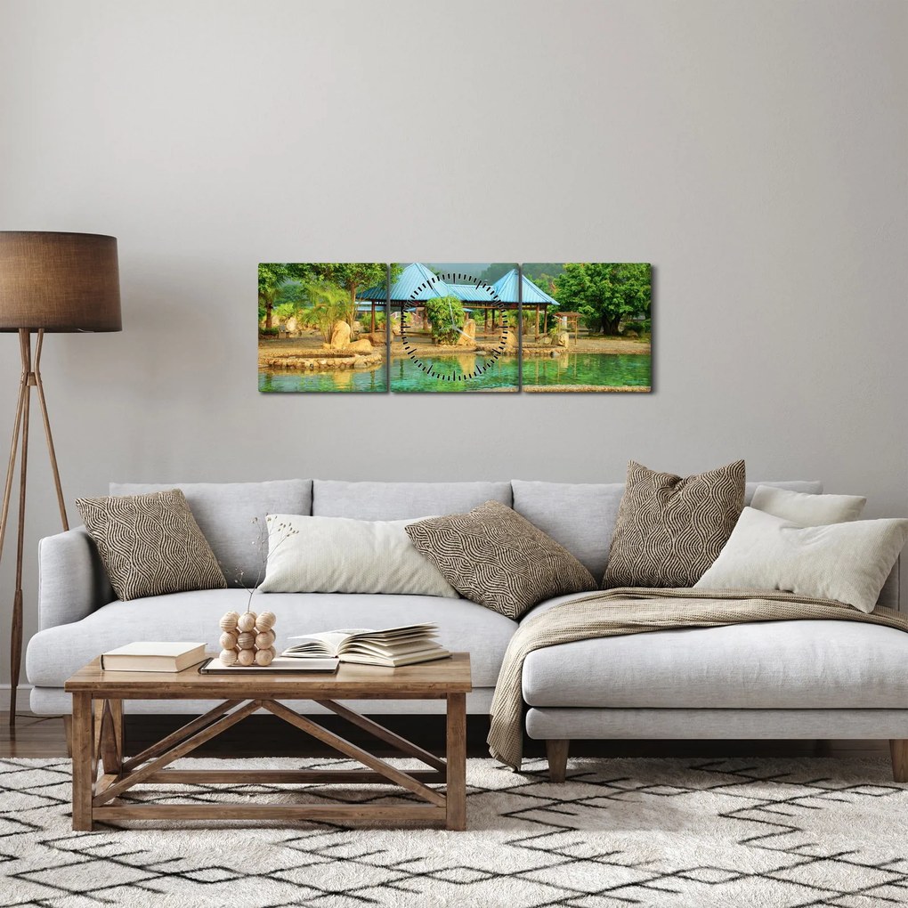Shanghai hotel park (cu ceas) (90x30 cm)