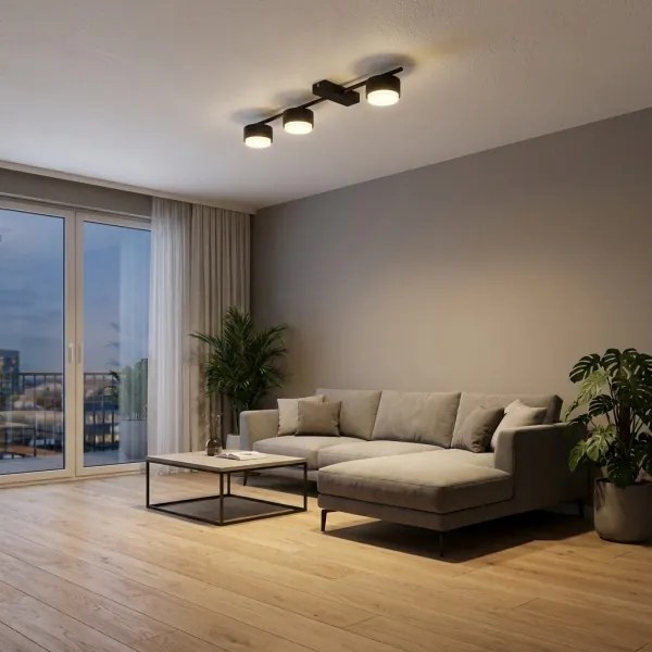 Brilagi - Spot LED RGB cu dimmer MONO 3xGX53/14W/230V Wi-Fi Tuya negru
