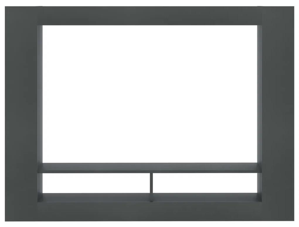 Comoda TV, gri, 152x22x113 cm, PAL 1, Gri