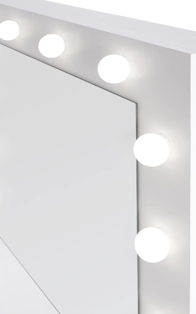 Măsuță toaletă Velinio 95 cm - alb