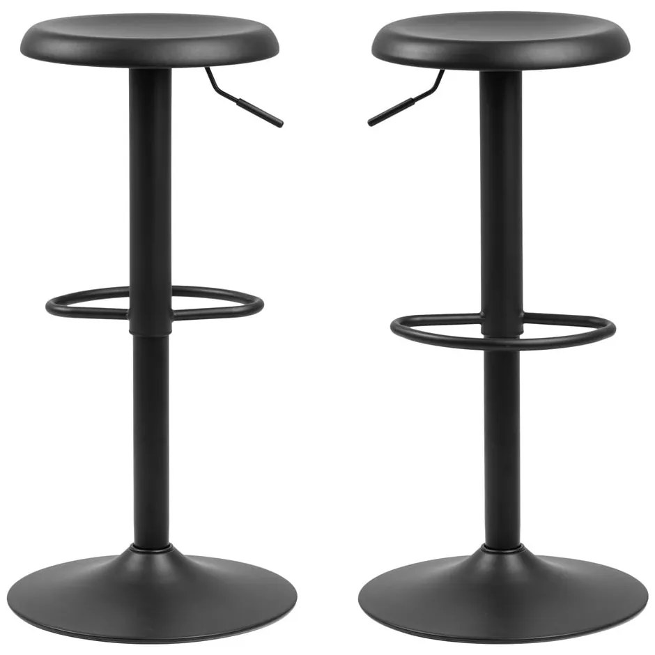 Scaun de bar negru 80 cm Finch – Actona