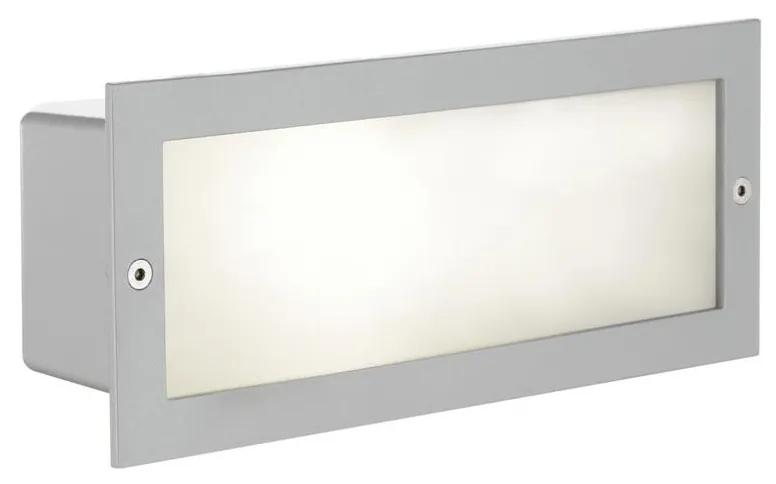 EGLO 88008 - perete Corp de iluminat exterior ZIMBA 1xE27/60W argint/alb